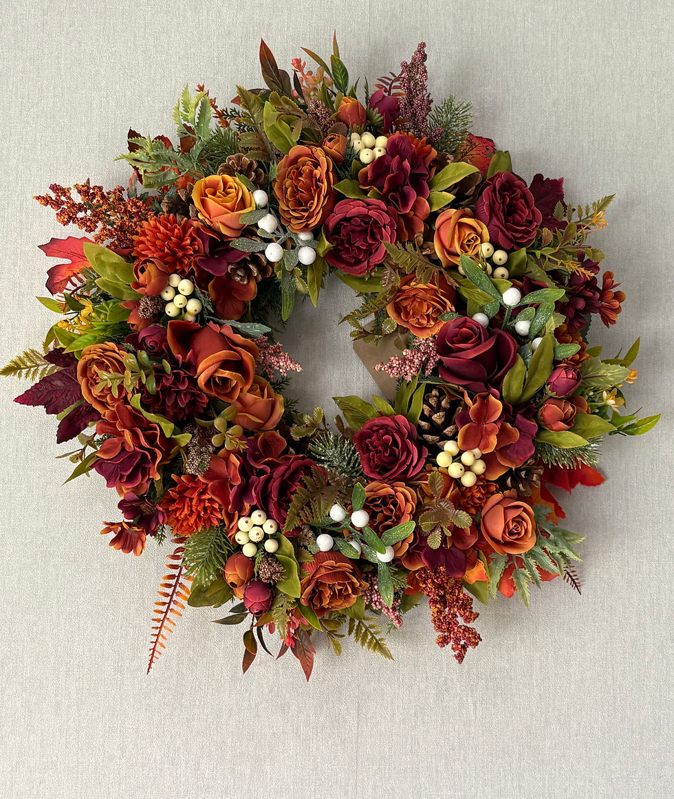 Thumbnail: Handmade  - Cozy Autumn Door Decor - Perfect for the Season"