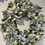 Thumbnail: Elegant silver and white handmade wreath