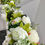Thumbnail: Elegant white and green floral garland