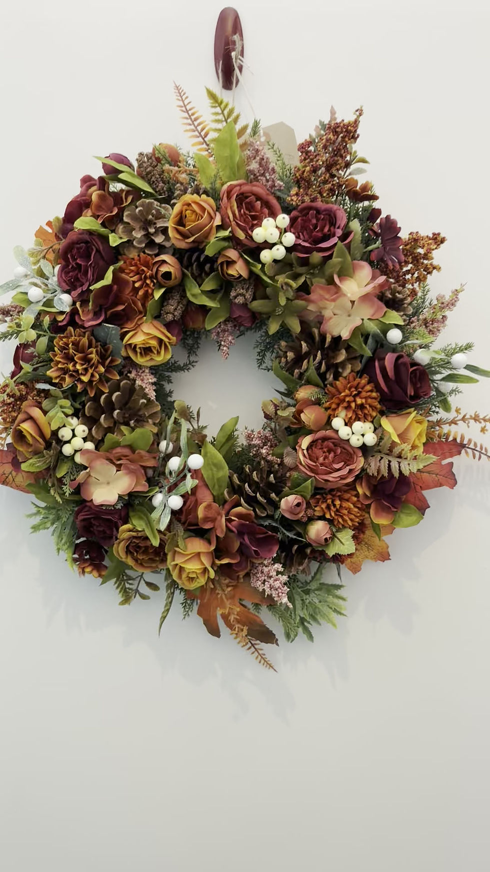 Thumbnail: Handmade  “ Clara “ - Autumn Door Decor - Perfect for the Season"