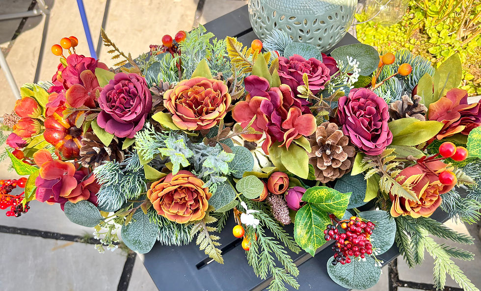 Thumbnail: Handmade Autumn Wreath 
