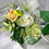 Thumbnail: Elegant artificial rose and lily bouquet