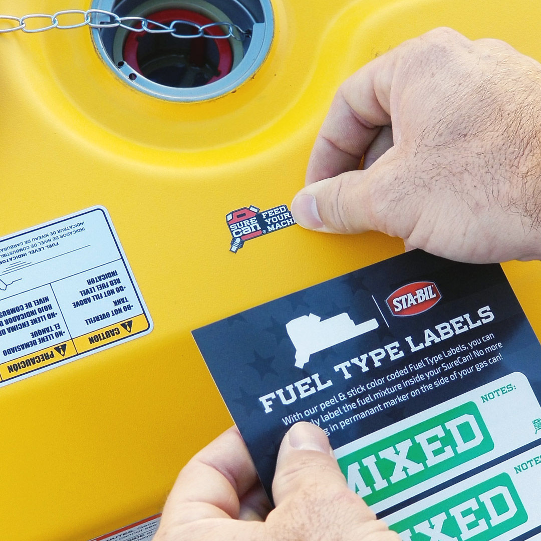 FUEL TYPE LABEL SHEET