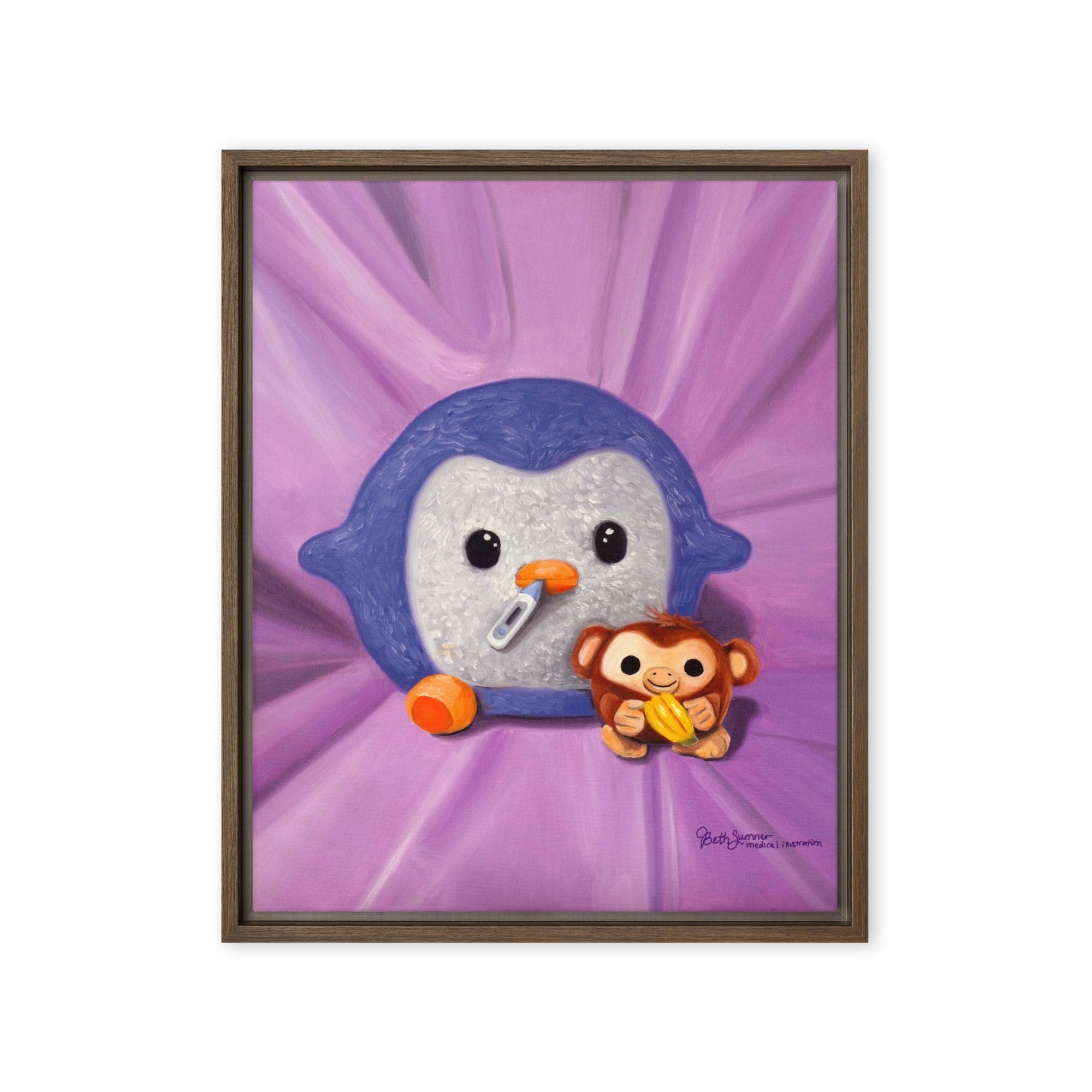 Thermometer & Penguin 