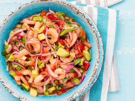 Mexikanische Ceviche mit Kollagen