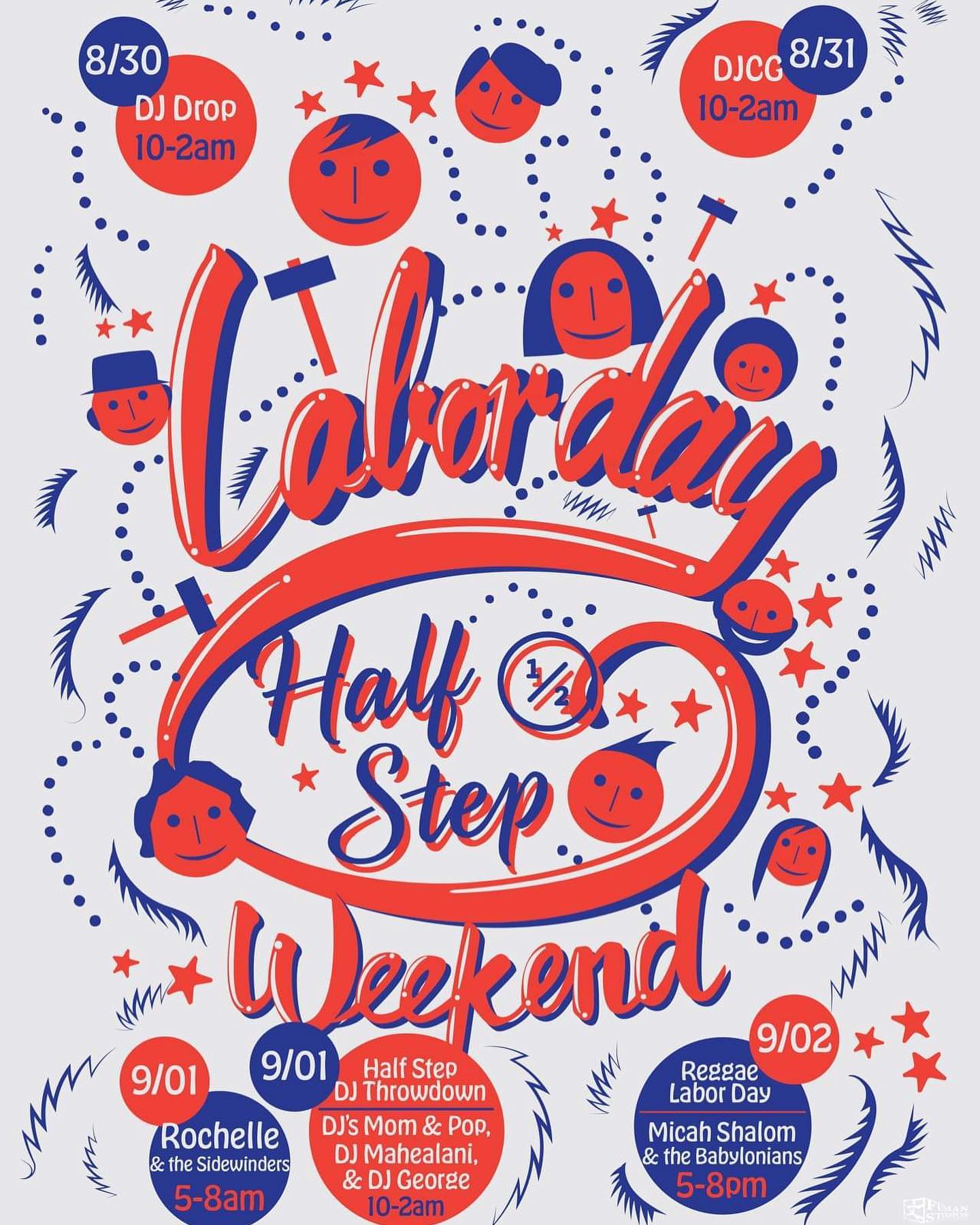 Labor Day at Half Step Bar