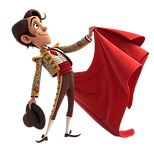 Toreador a Spanish Bull Fighter
