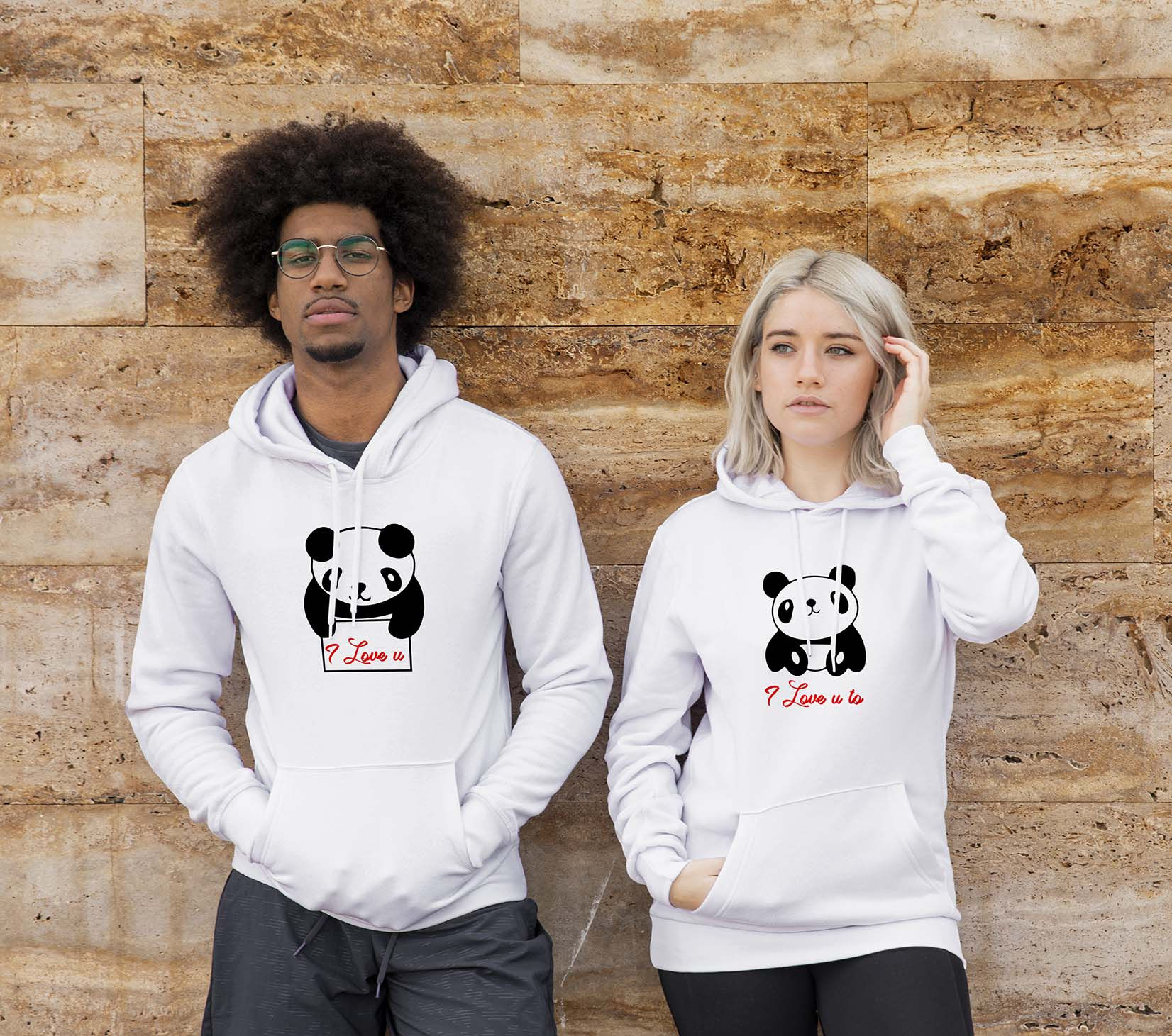 I Love You I love You To Couple Hoodie, Buy matching Couple