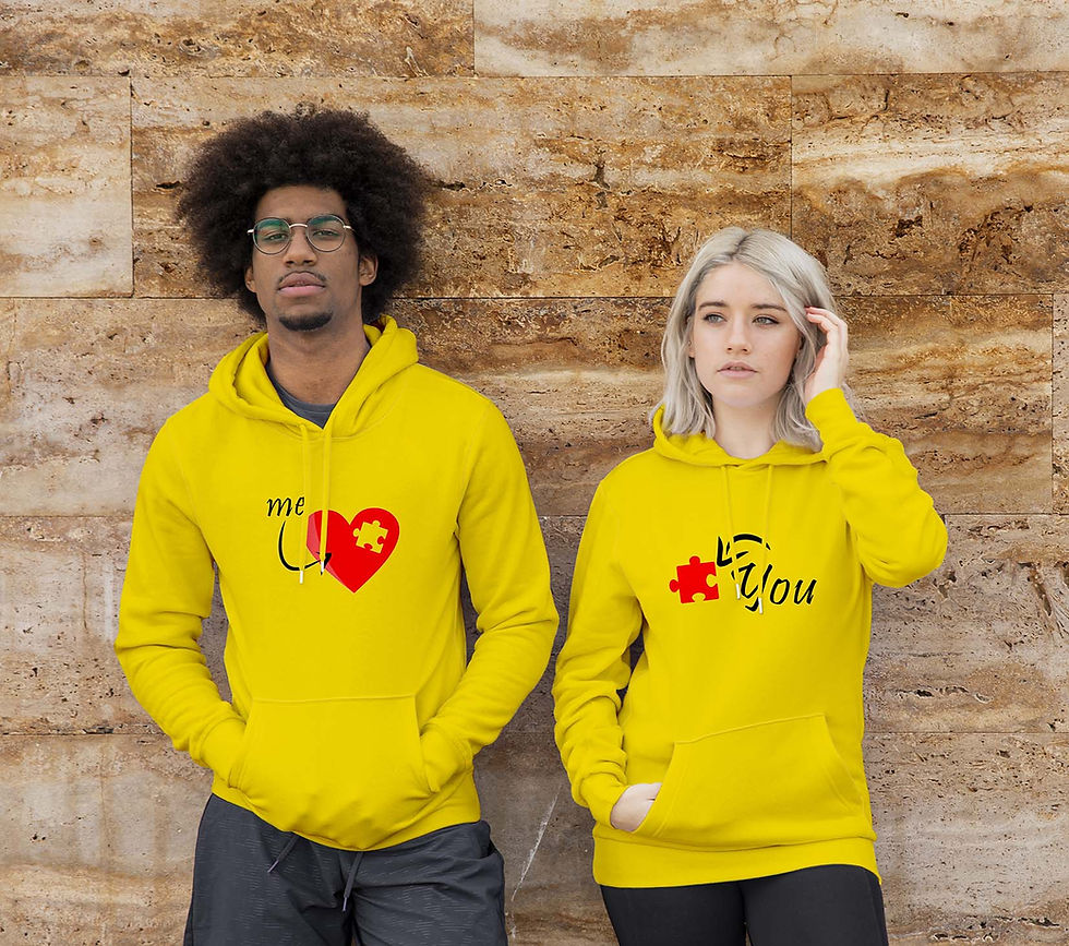 You and me Couple Hoodie, Buy matching Couple Hoodies