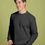Thumbnail: Round Neck Plain long sleeve Uni-Sex  Adult Sweatshirts