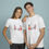 Thumbnail: My Heart Beats Only For You Couple T Shirts , Buy matching Couple