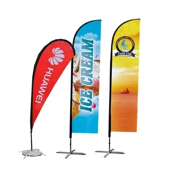Advertising Custom Teardrop Flag ,Feather Flag Banners, Beach Flags