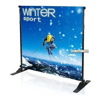 8*8 heavy duty Adjustable portable backdrop step and repeat banner stand