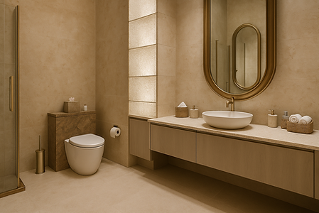 interior shot for bathroom render photos