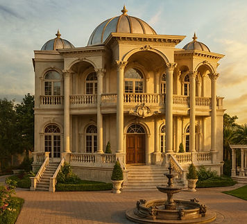 exterior shot for luxury villas 02