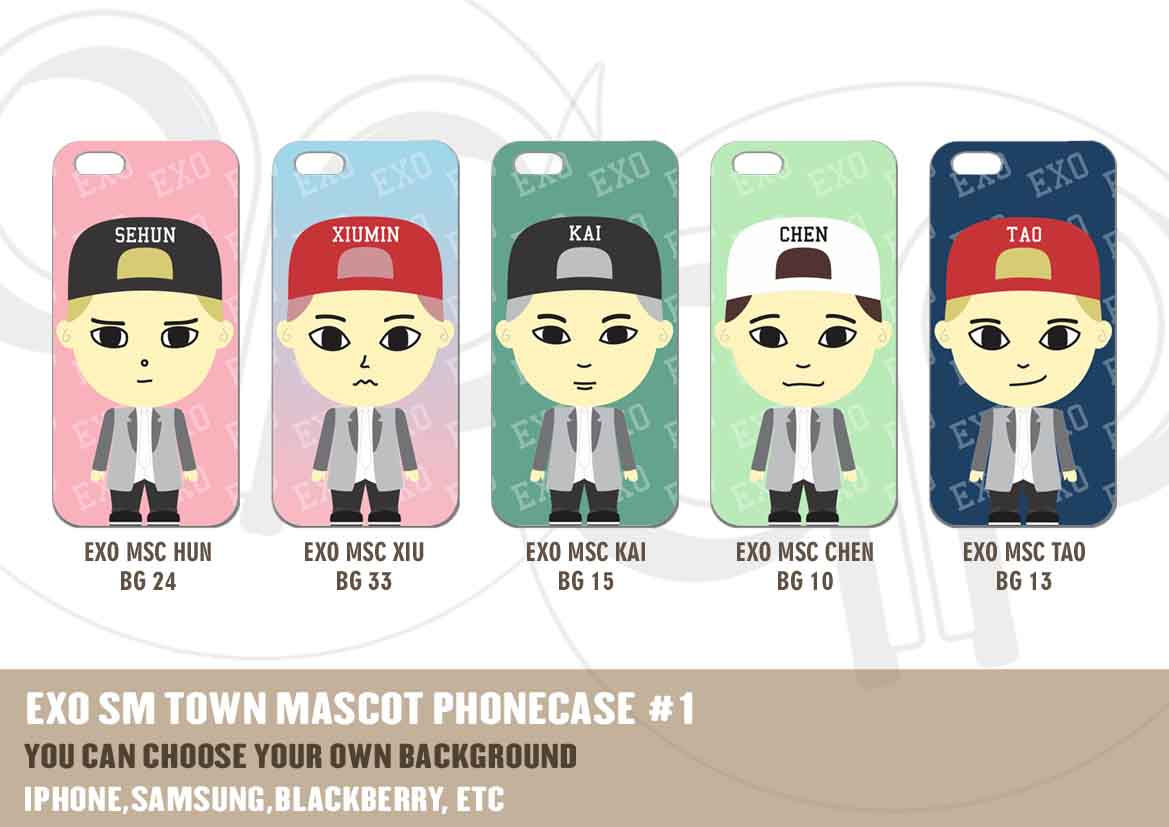 PO - EXO New Mascot Collection Phonecase