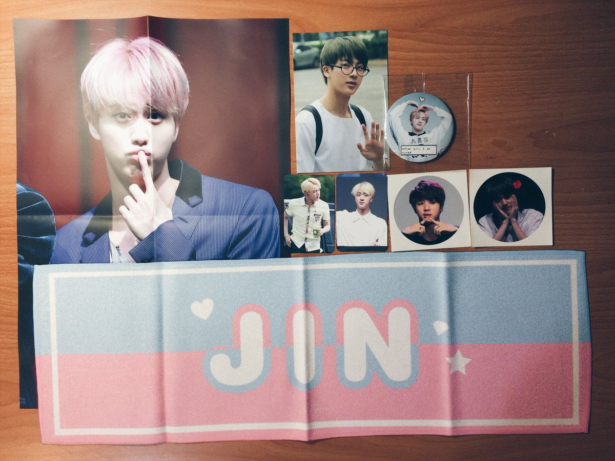 READY - BTS Jin @JINSpoonful 3RD MUSTER SLOGAN