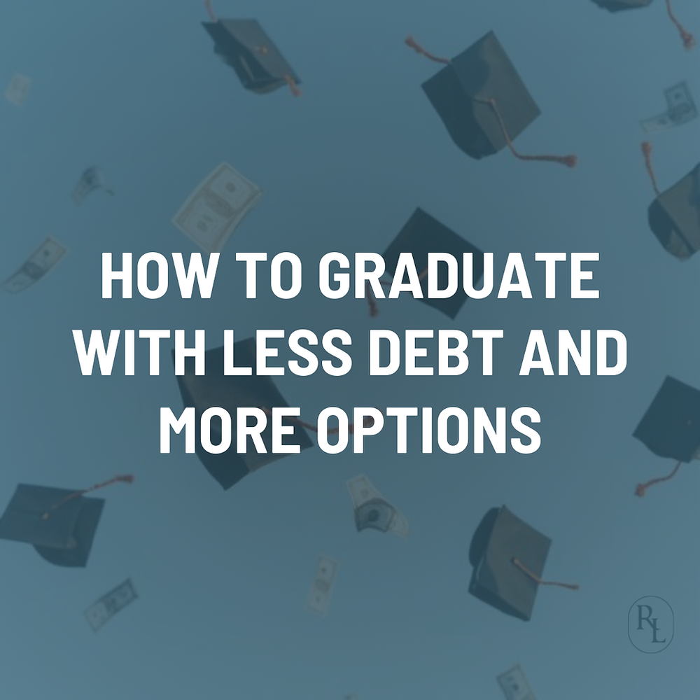 Option Less Images Week 19 - How to Graduate With Less Debt and More Options