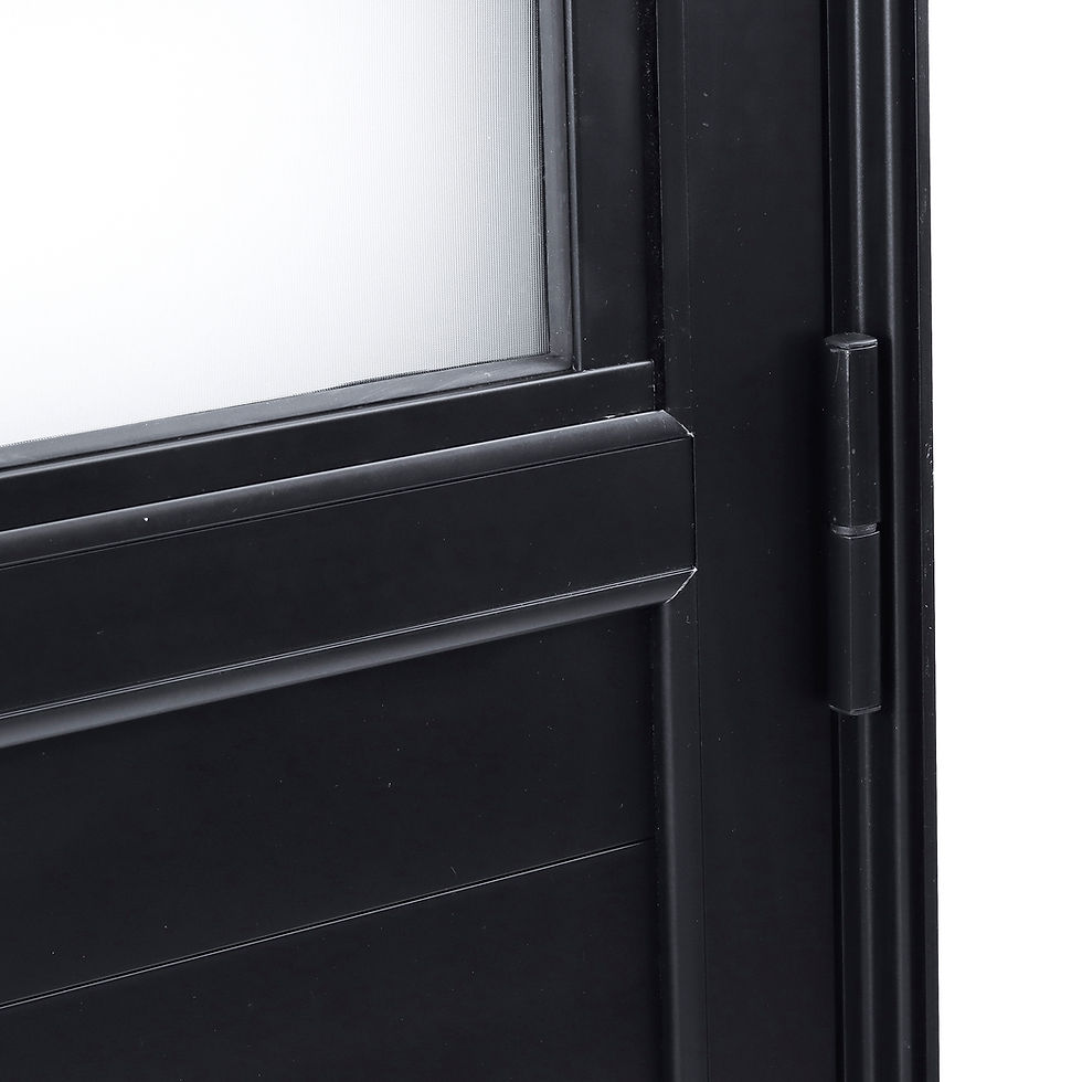 Miniatura: Porta Basculante Lambri Preta - Premium