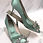 縮圖：RV474  Dec Flower Strass B. Sin 65 (Rso Verde Acqua MD)