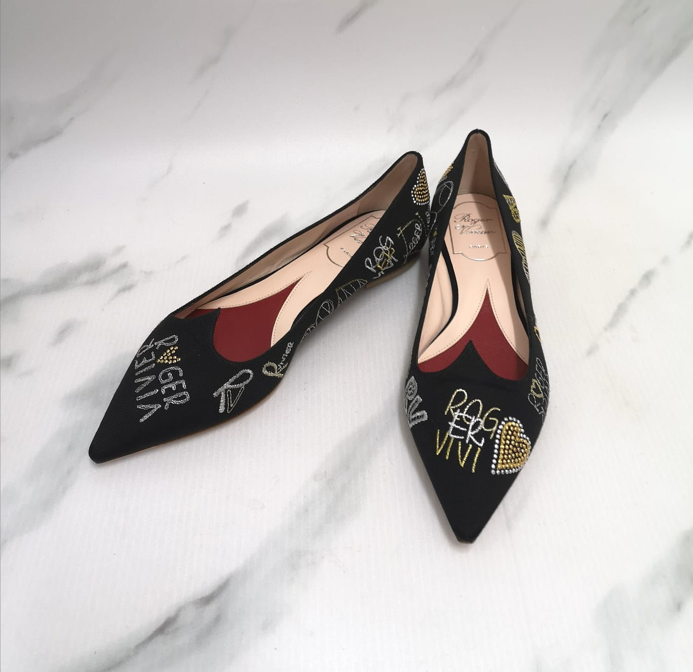 RV372  I Love Vivier Funny Love Ball 05 (6ni nero)