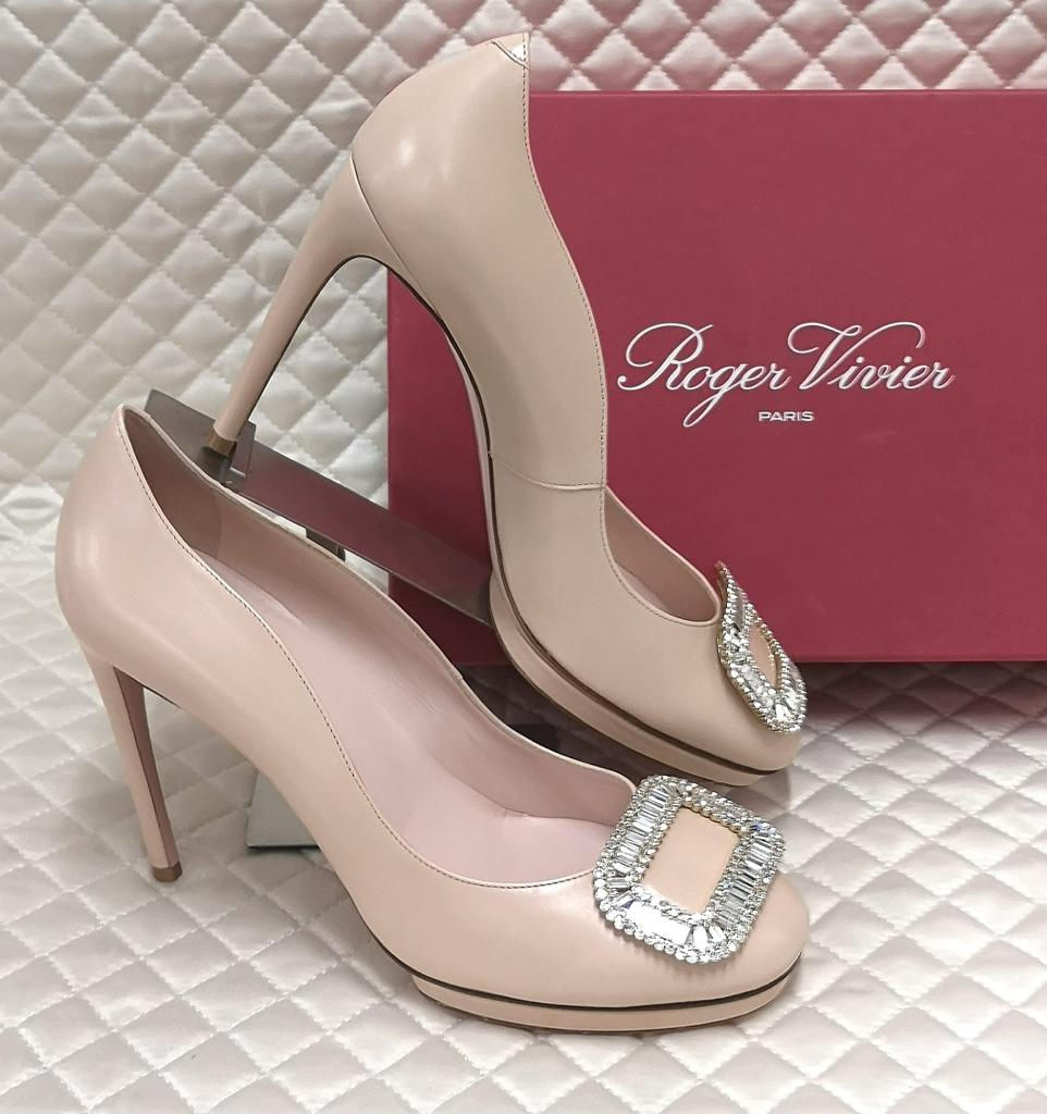 RV77  DIT. STRASS BUCKLE BUCKLE DEC 105 (BSS ROSA SALMONE)