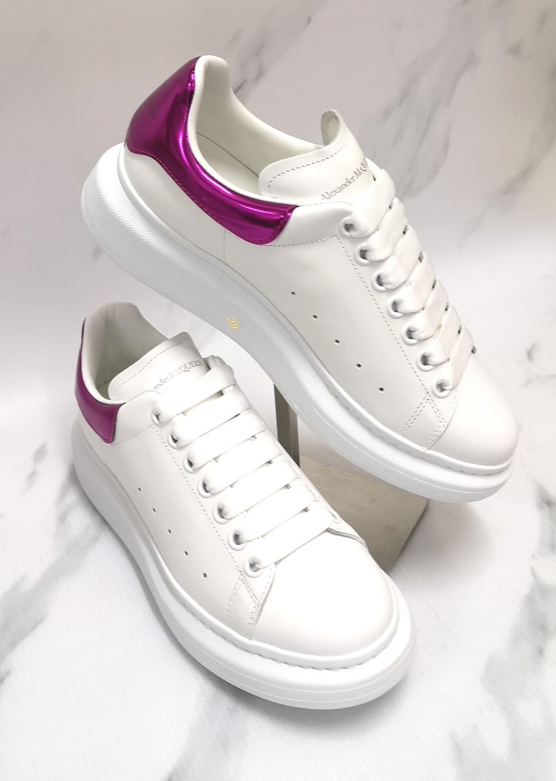 Mcqueen16  Sneaker (wht/pmtrs 9993)