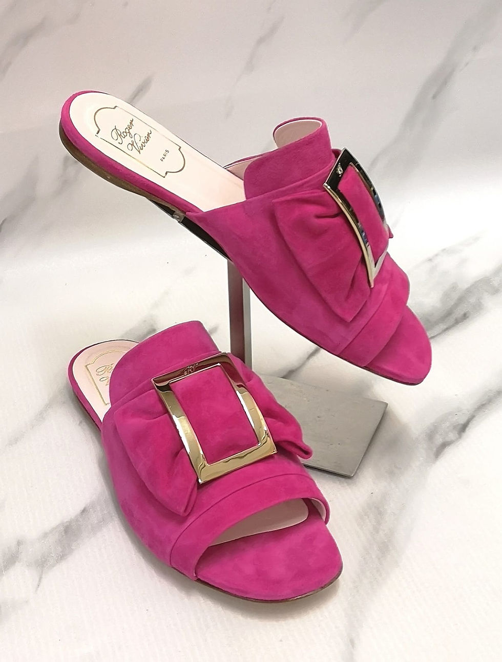 縮圖：RV53  BOW Metal buckle Mule 05  (HR0)
