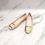 縮圖：RV11  BAL.QUADRATA TROMPETTE T5  T5 (BLUSH)  金扣