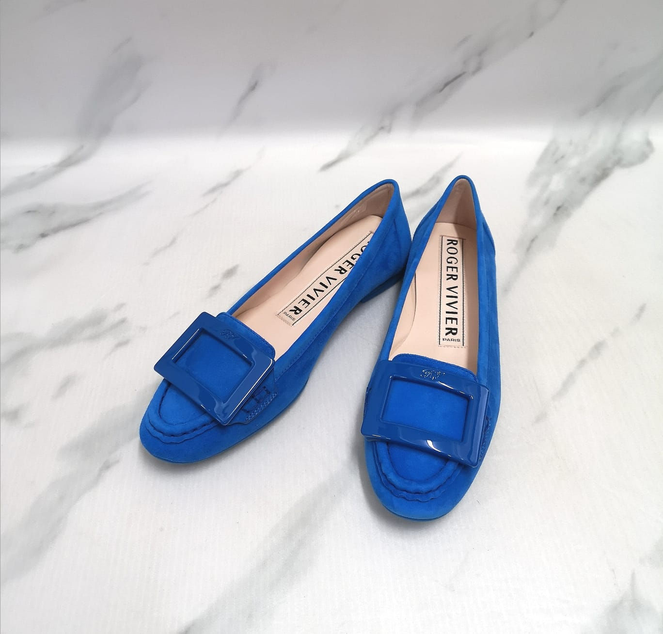 RV548  Lacquered Buckle Loafer (HR0)