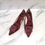 縮圖：RV531  Dec. Flower Strass B  Sin 65 (Rso Bordeaux Ch)
