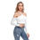 Miniatura: All-Over Print Women's Halter Lace-up Top