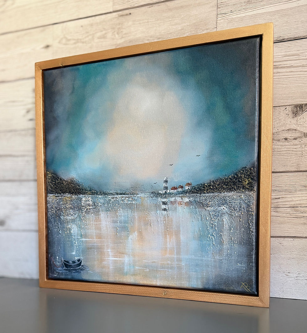 Thumbnail: "Twilight bay" 30cm canvas