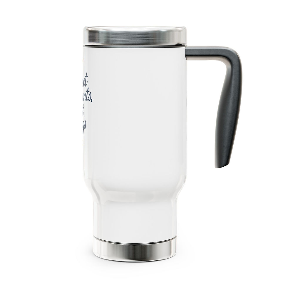 Thumbnail: Travel Mug — "Collect Moments, Not Things" Stainless Steel 14oz Insulated 