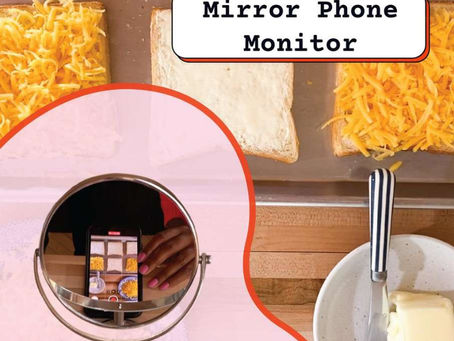 Check You’re Lookin’ Cute, Then Check Your Food With Our Easy Mirror Hack!