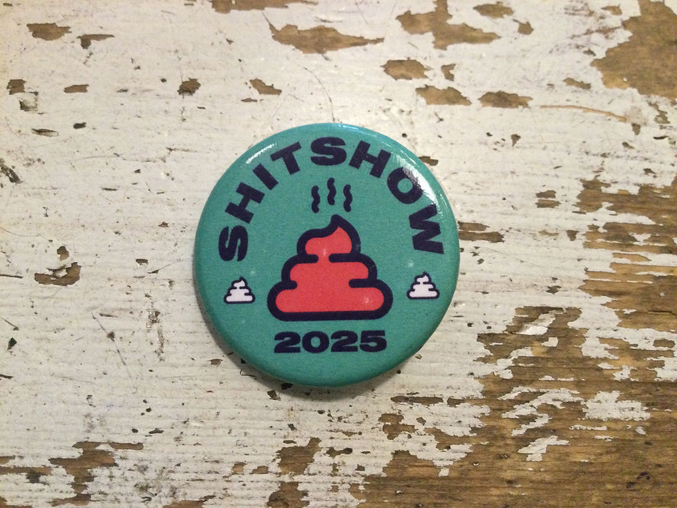 Thumbnail: Shit Show 2025 Buttons (Set of 6)