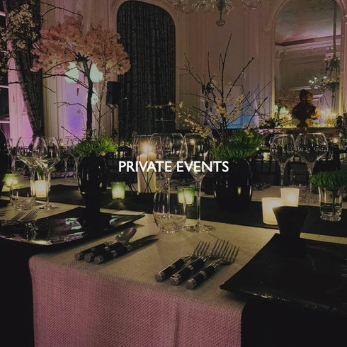 Art direction for private events.