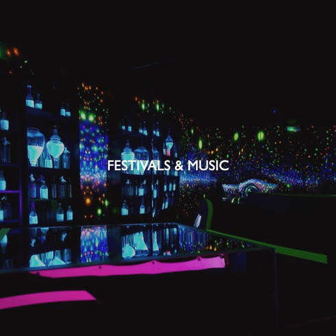 Art direction for festivals & music.