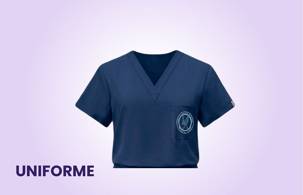 Uniforme azúl