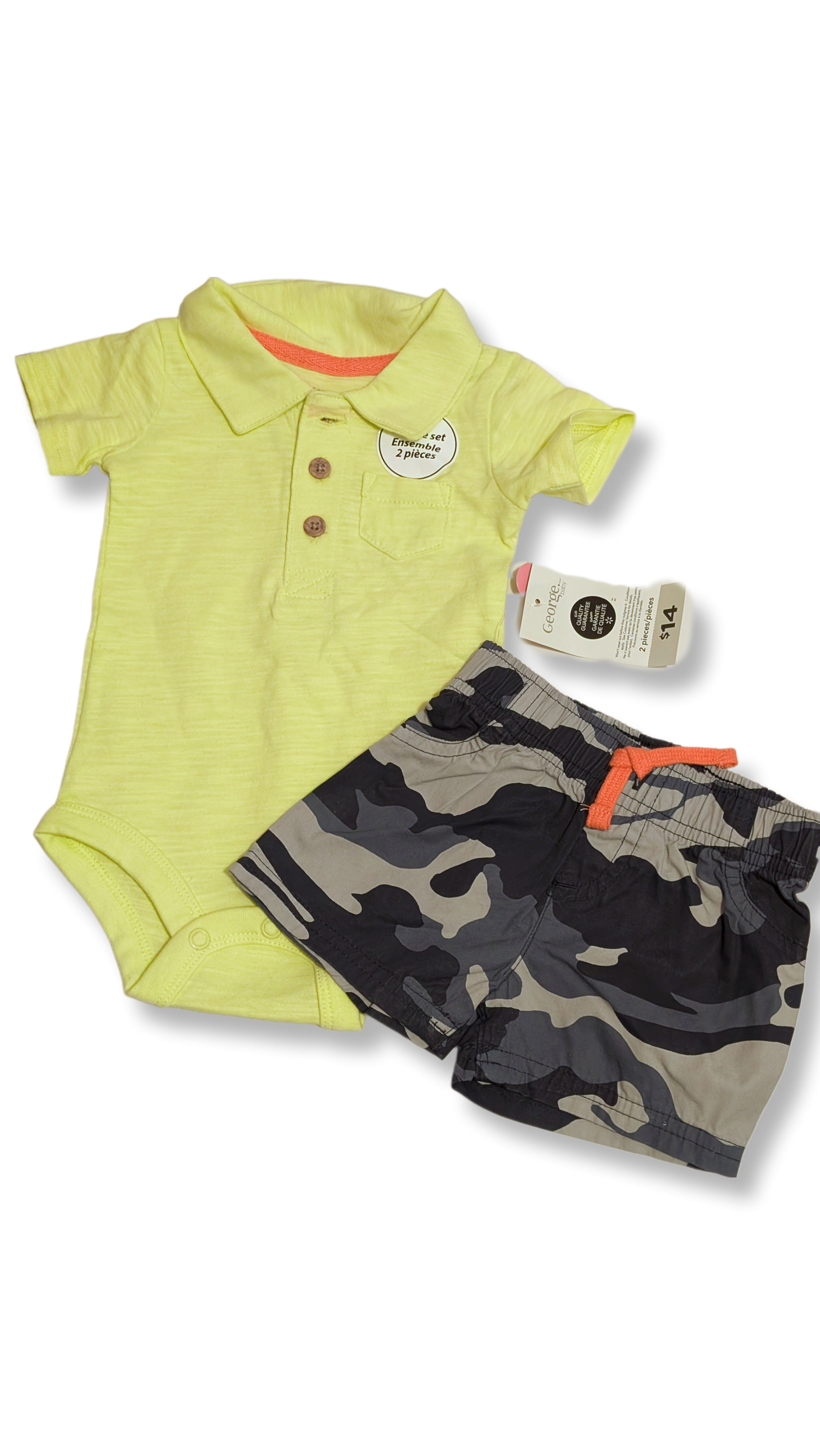 ENSEMBLE ÉTÉ 0-3M GEORGES