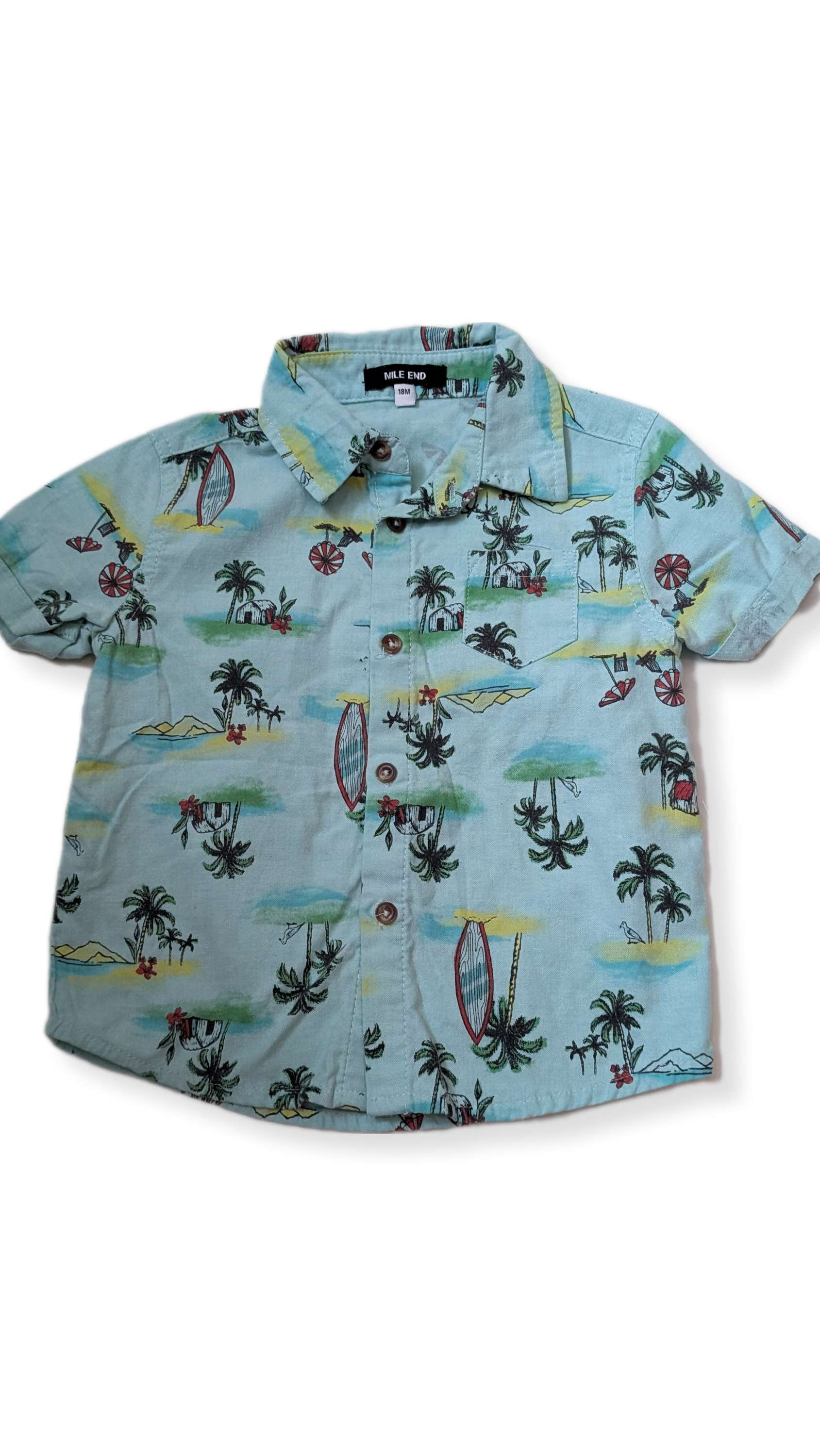 CHEMISE ÉTÉ 18M MILE END 