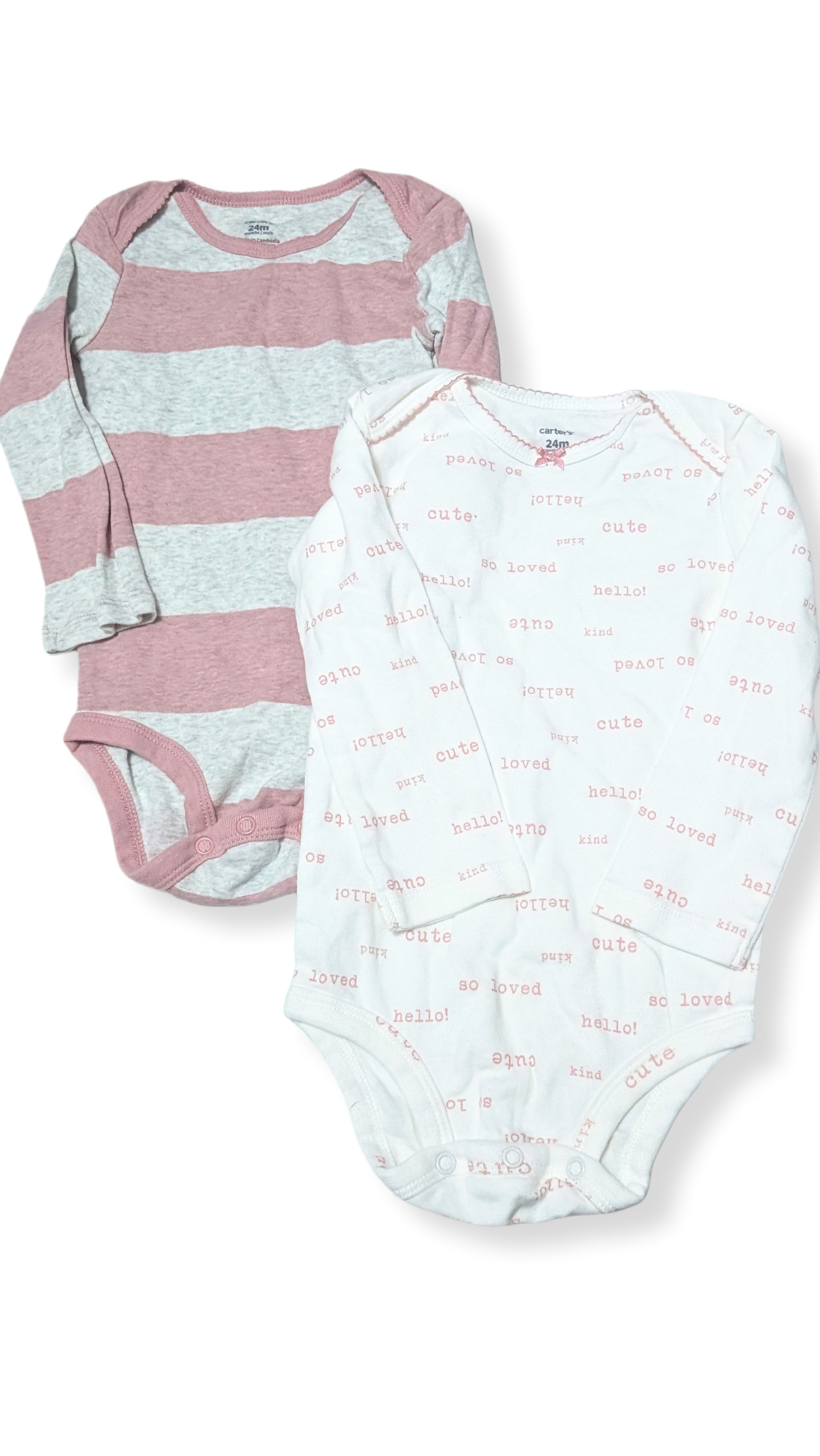 DUO CACHE-COUCHE 24M CARTER'S