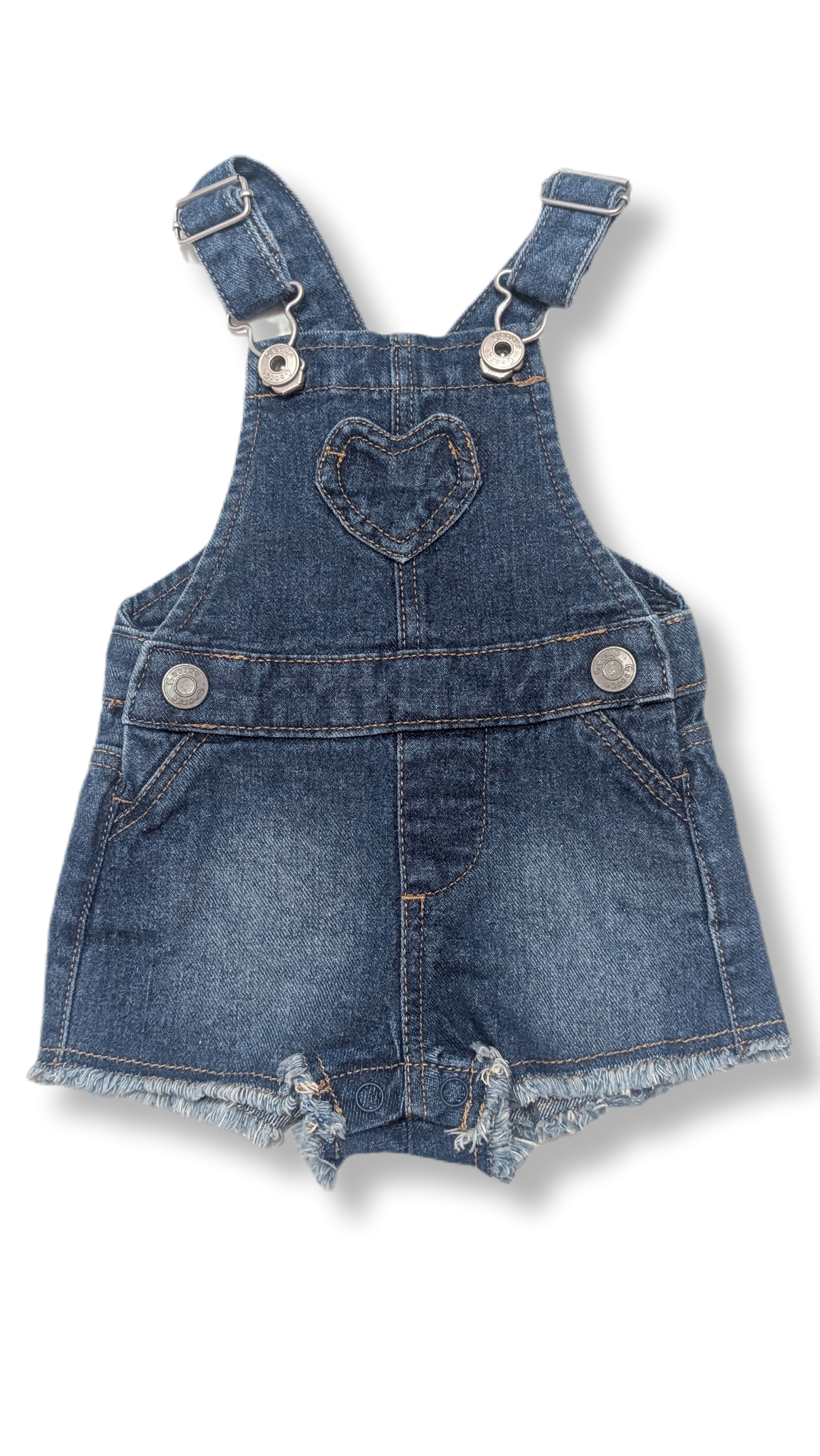 SALOPETTE JEAN 0-3M GEORGES