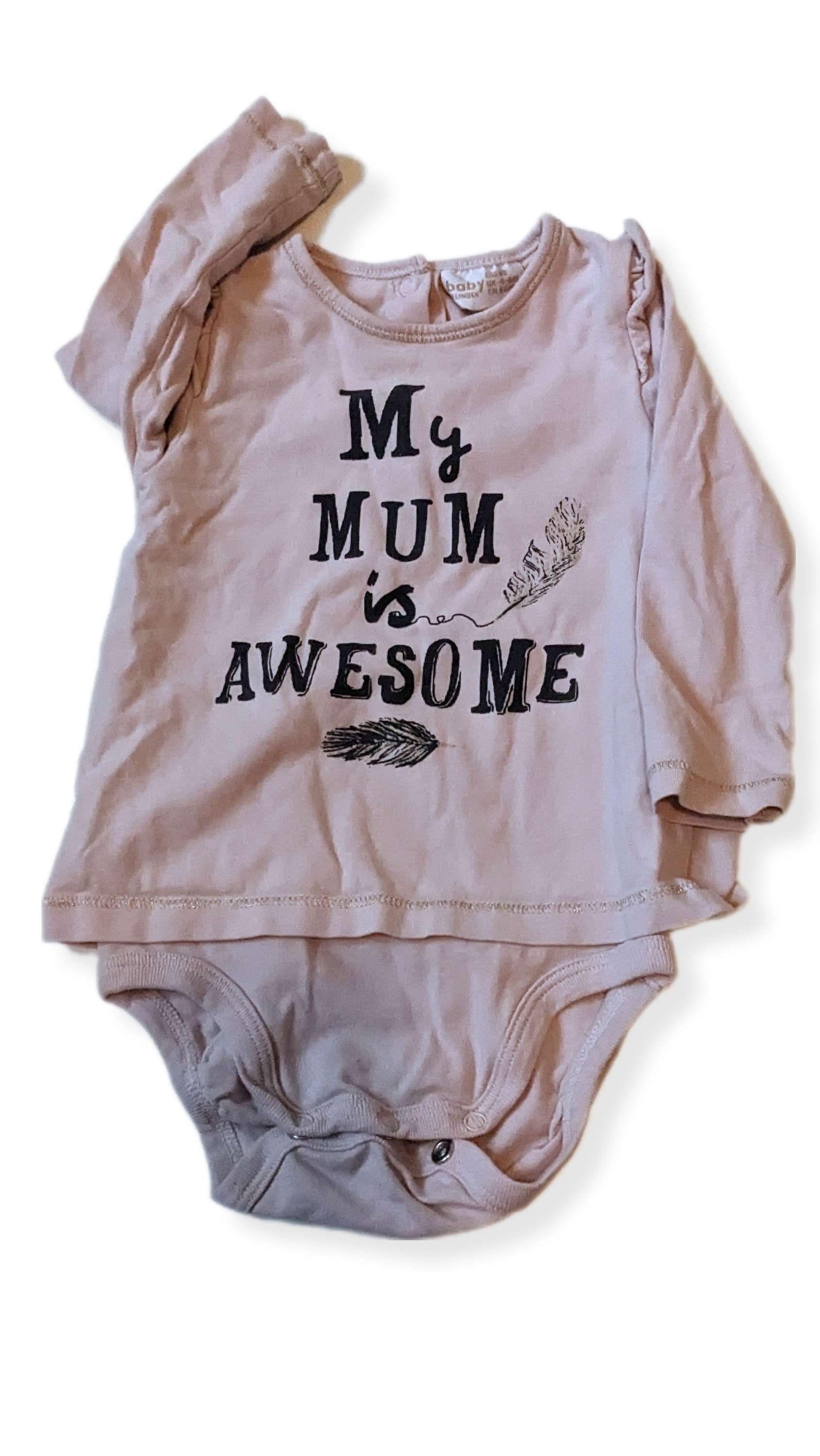 CHANDAIL CACHE-COUCHE 4-6M BABY