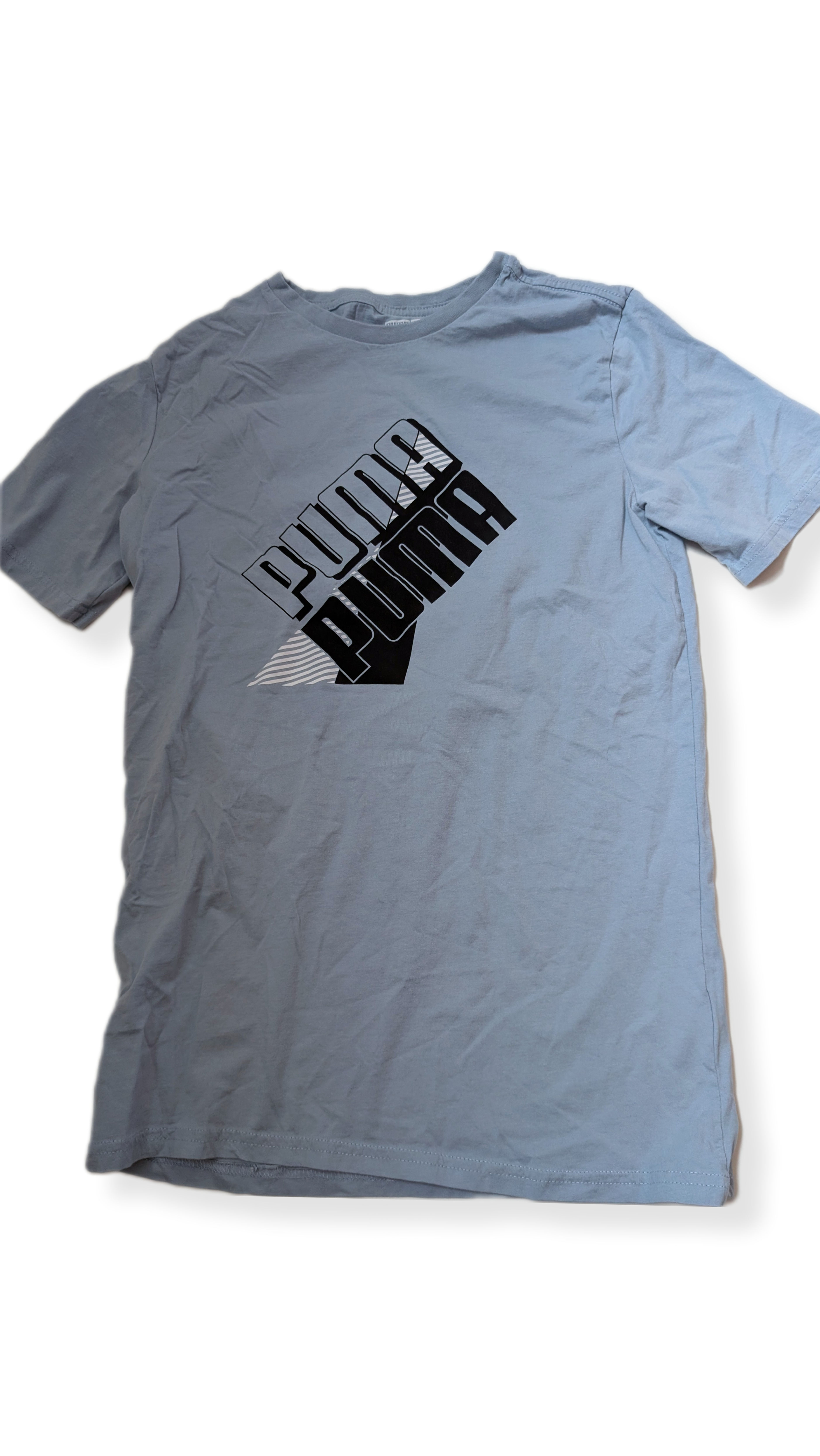 T-SHIRT BLEU 18-20 ANS PUMA