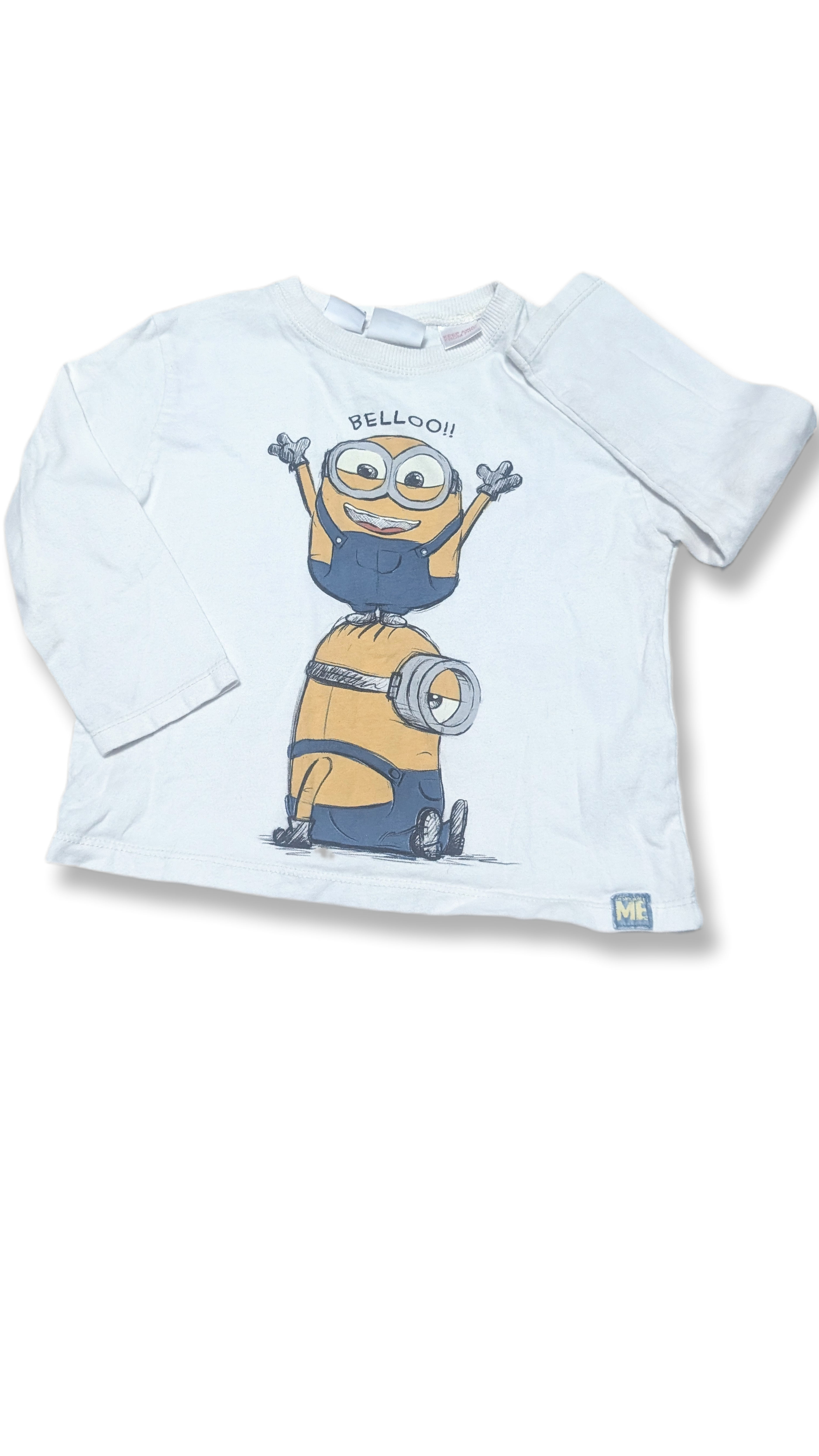 CHANDAIL 12-18M ZARA - LES MINIONS