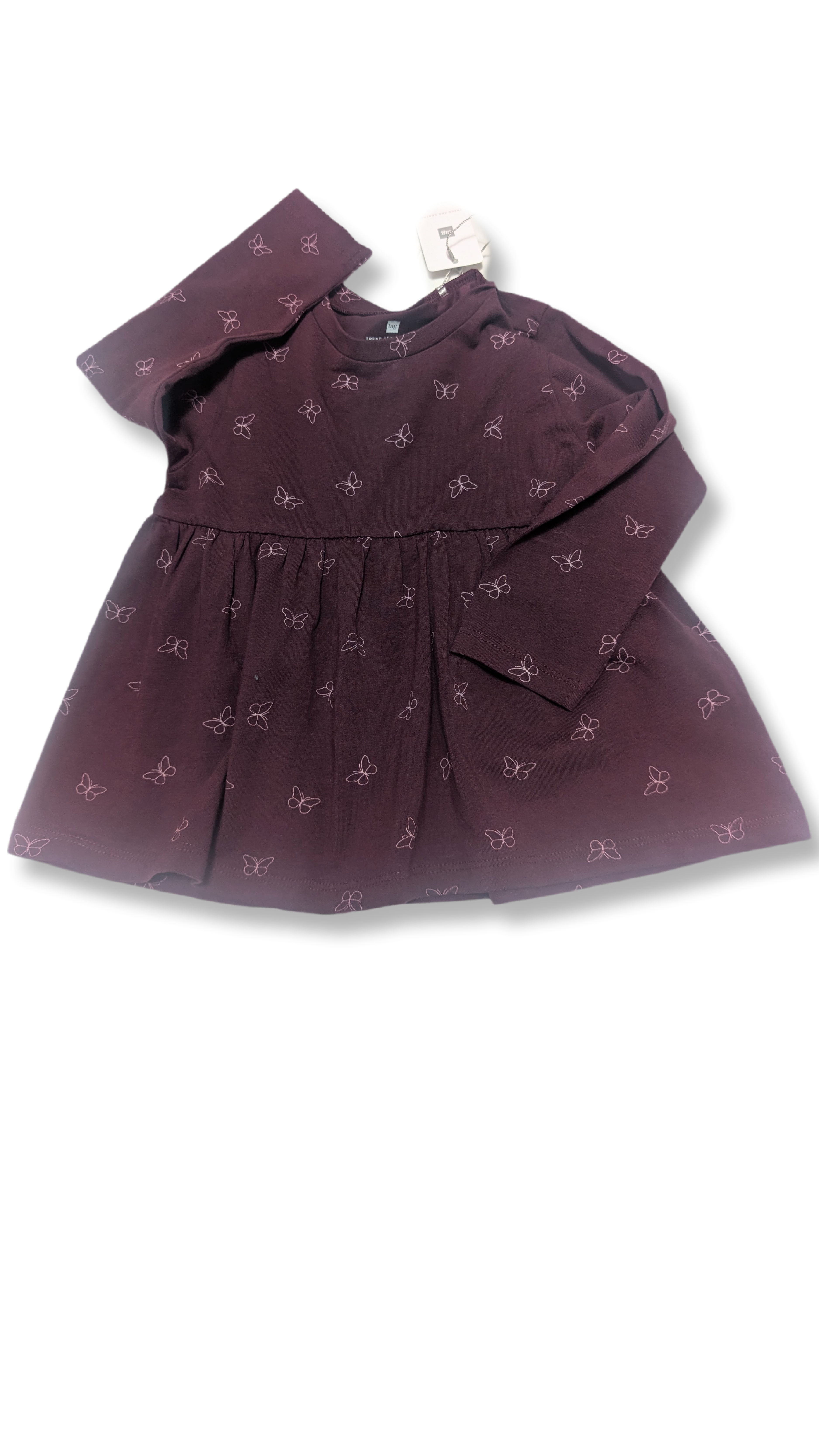 TUNIQUE 18M TAG - PAPILLON