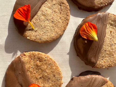 Dairy and Gluten free Hazelnut Shortbreads