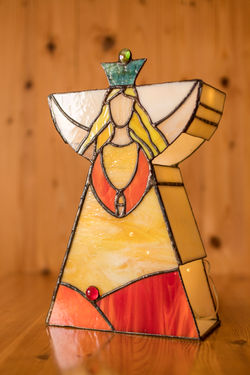 Leuchtender Weihnachtsengel