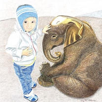 Noah's Bronze Elephant.jpeg